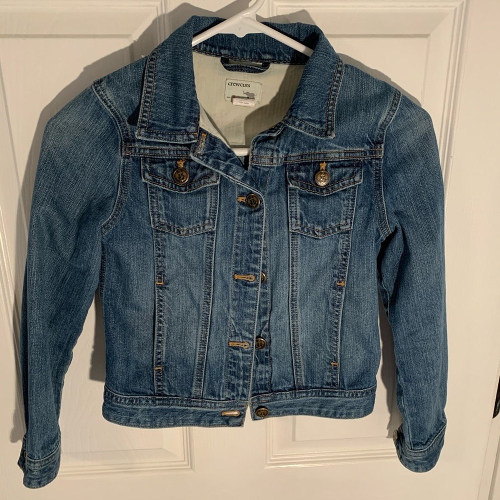 Crewcuts denim jacket size 8